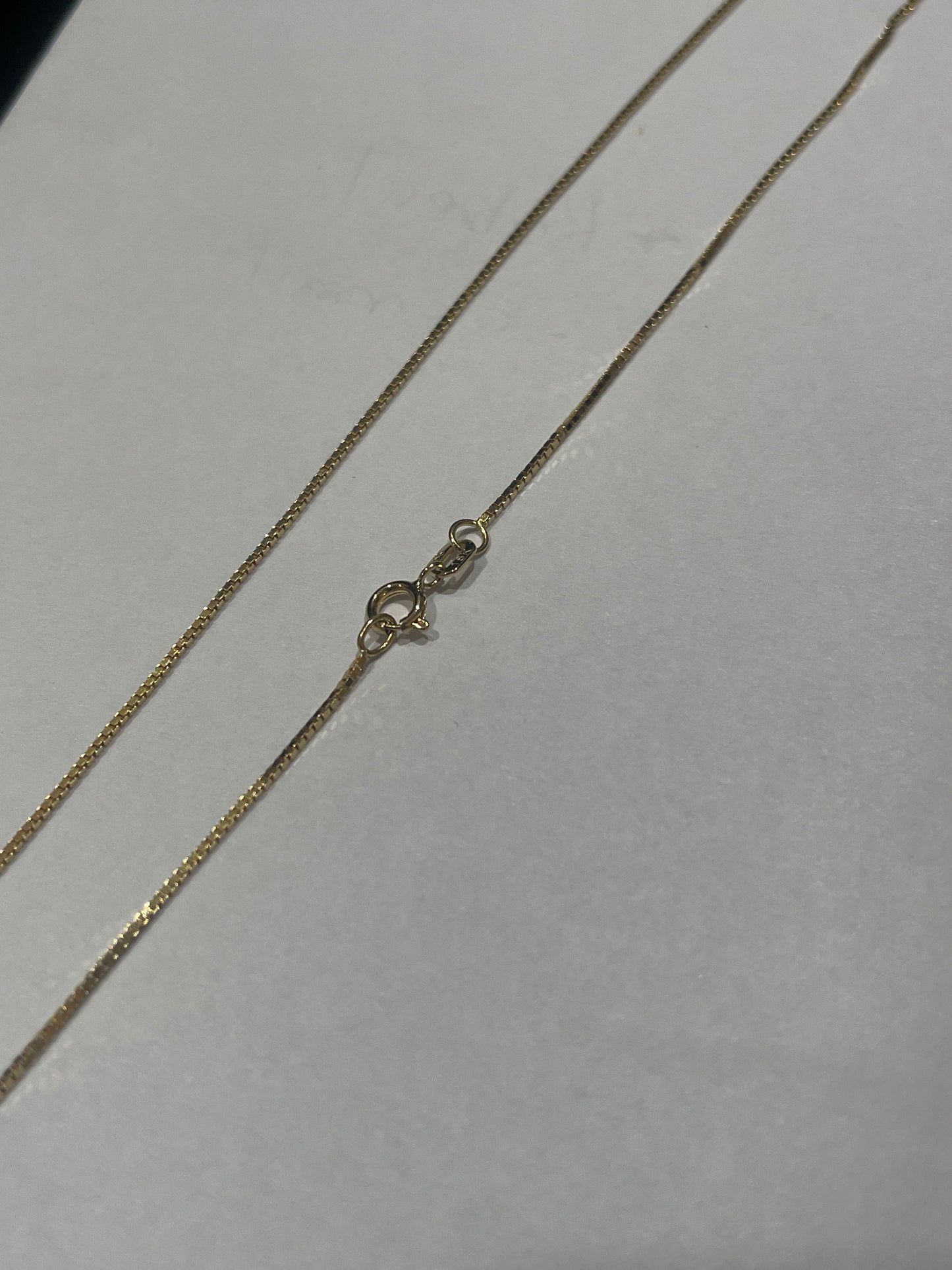18K Yellow Gold Heavier Chain