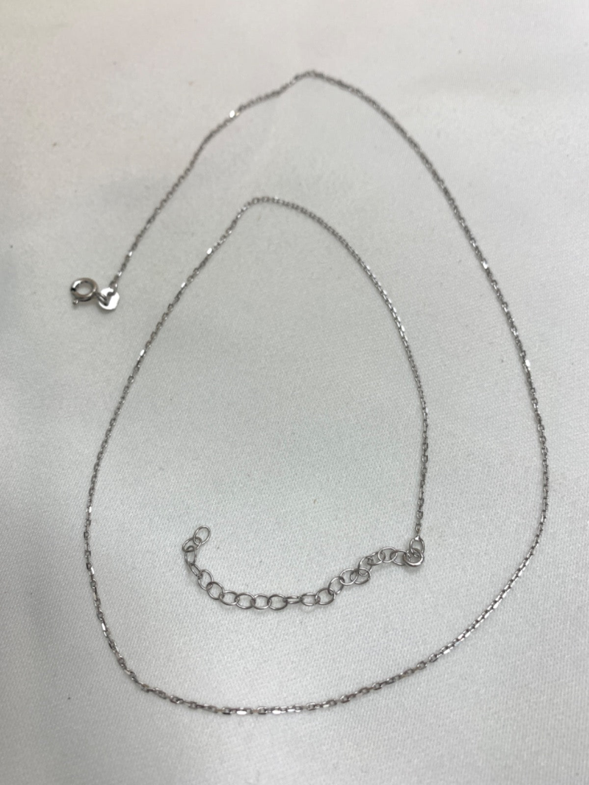 White Silver Chain