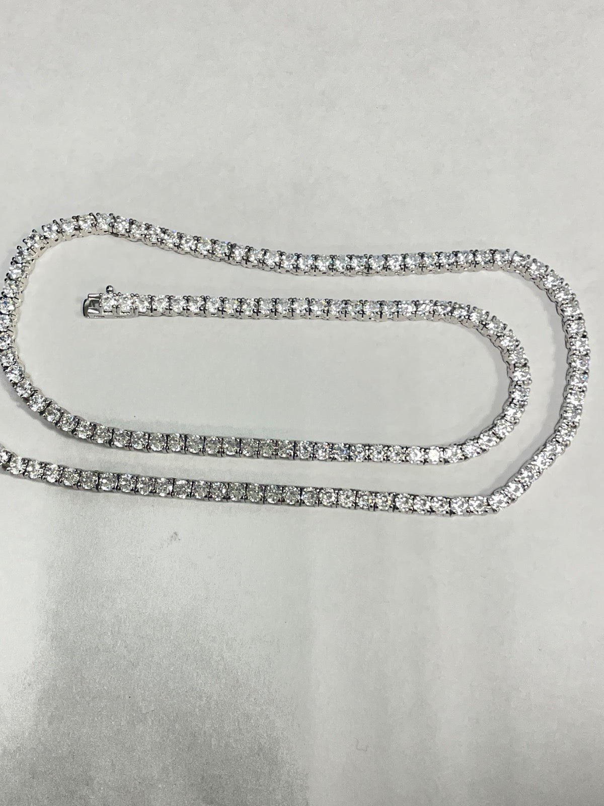 White Silver Chain