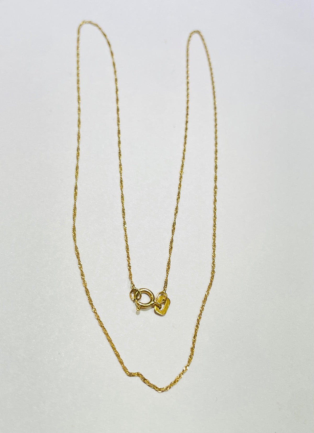 18K Yellow Gold Chain