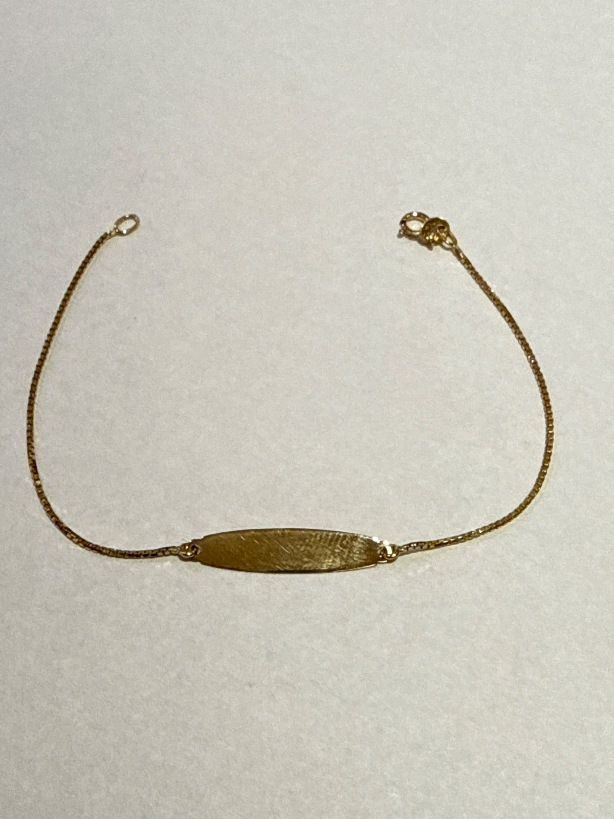 18K Yellow Gold Baby Bracelet