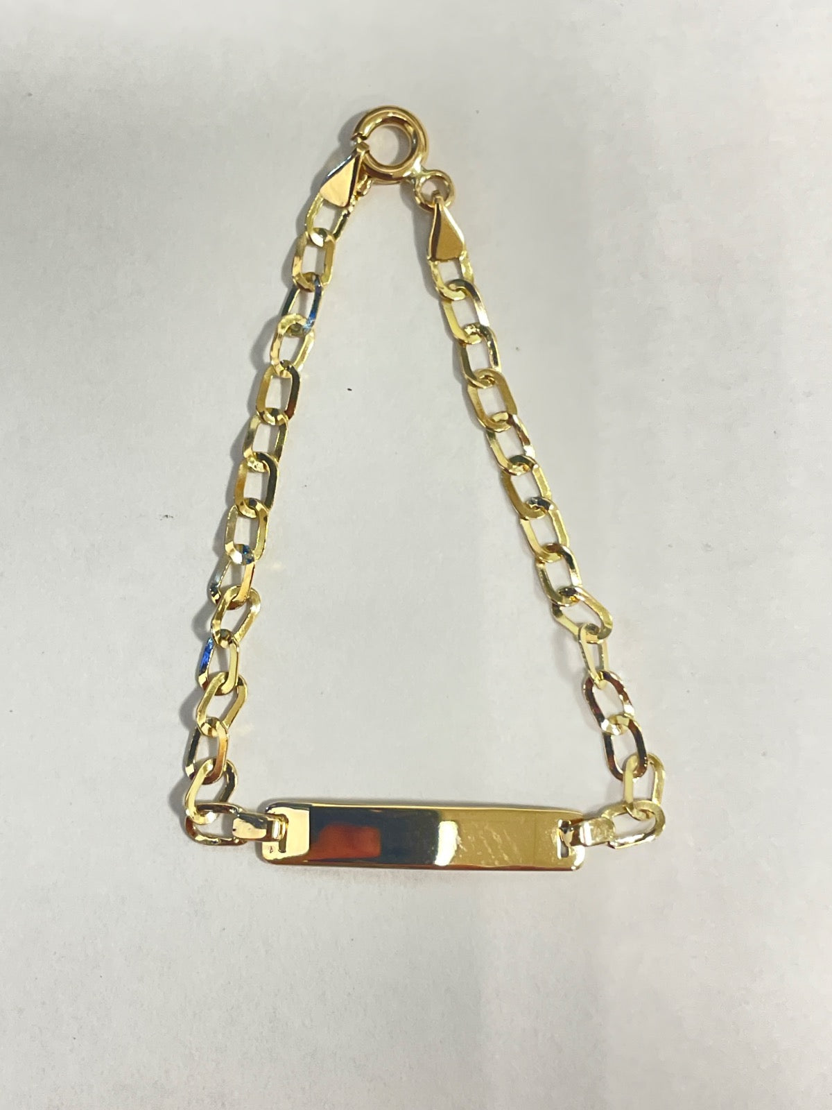 18K Yellow Gold Baby Bracelet