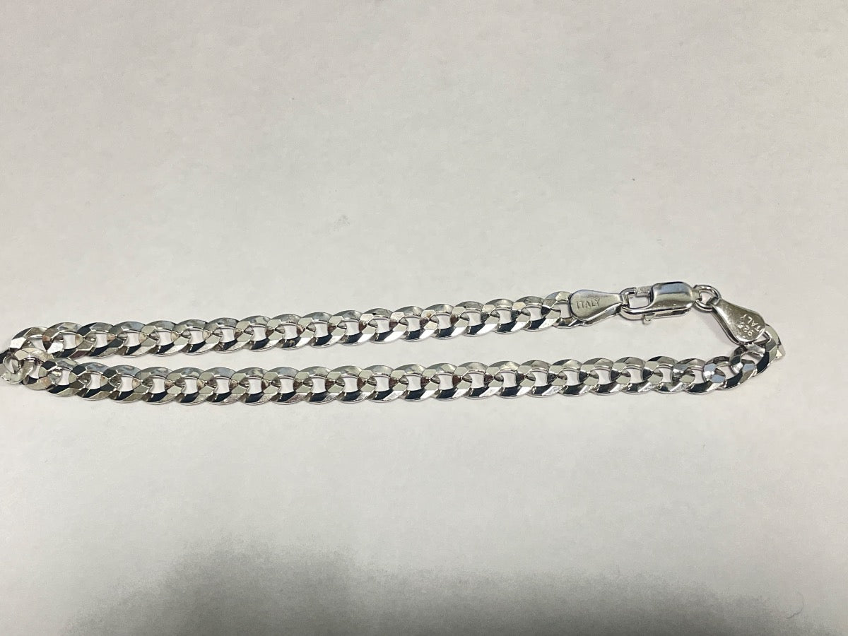 White Silver Bracelet