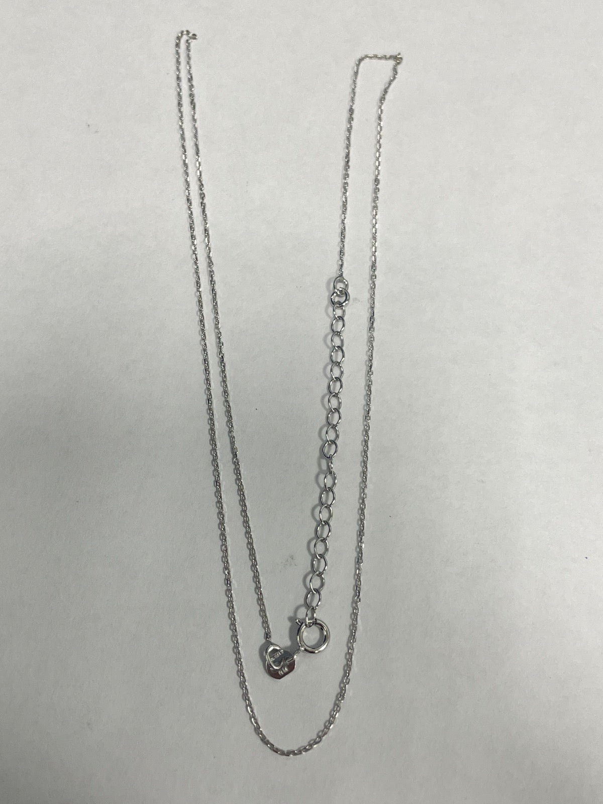 White Silver Chain