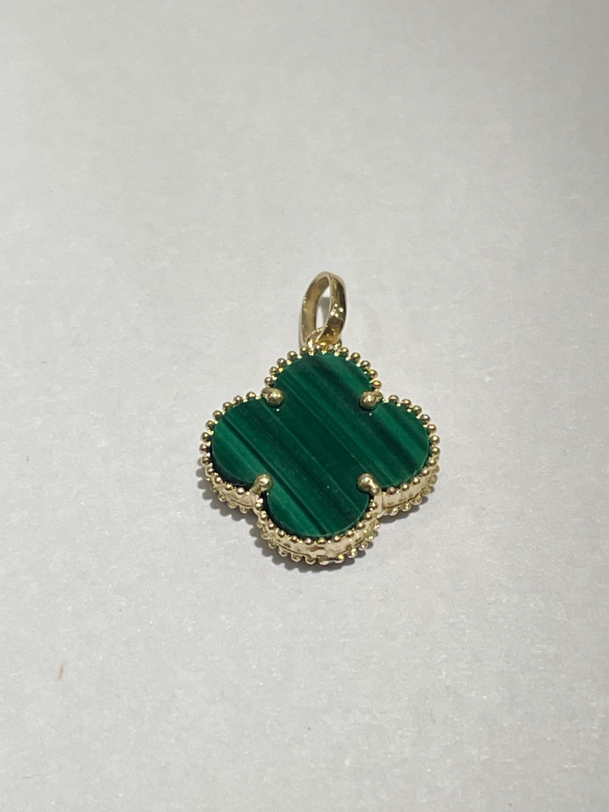 14K Yellow Gold Pendant with CZ