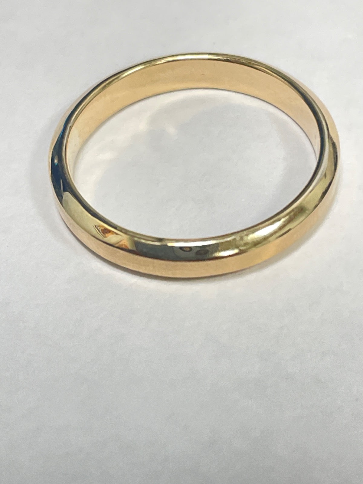 14K Yellow Gold Masculine Engagement Ring