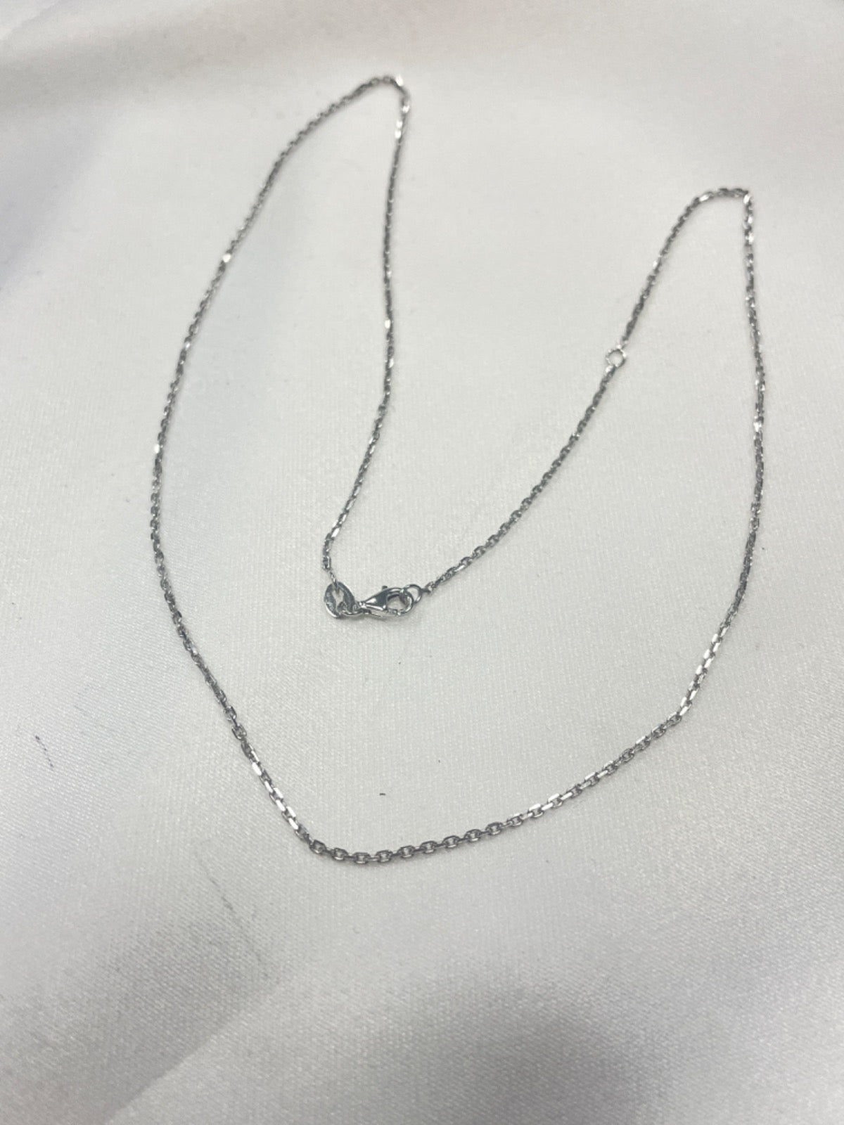 White Silver Chain