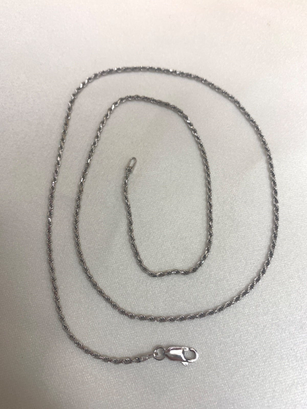White Silver Chain