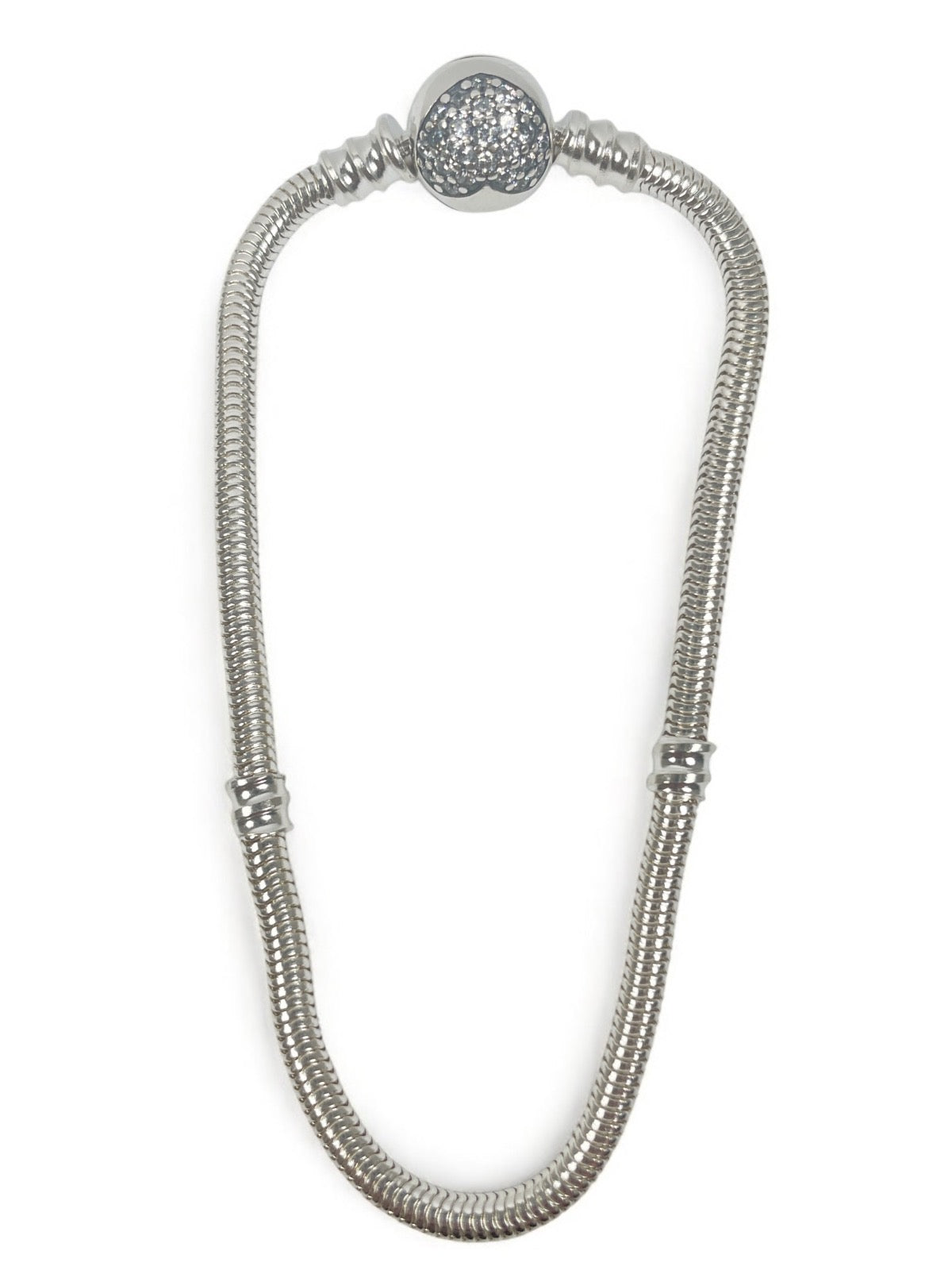 White Silver Pandora Bracelet