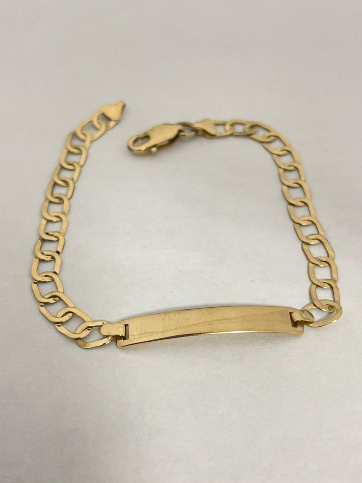 18K Yellow Gold Baby Bracelet