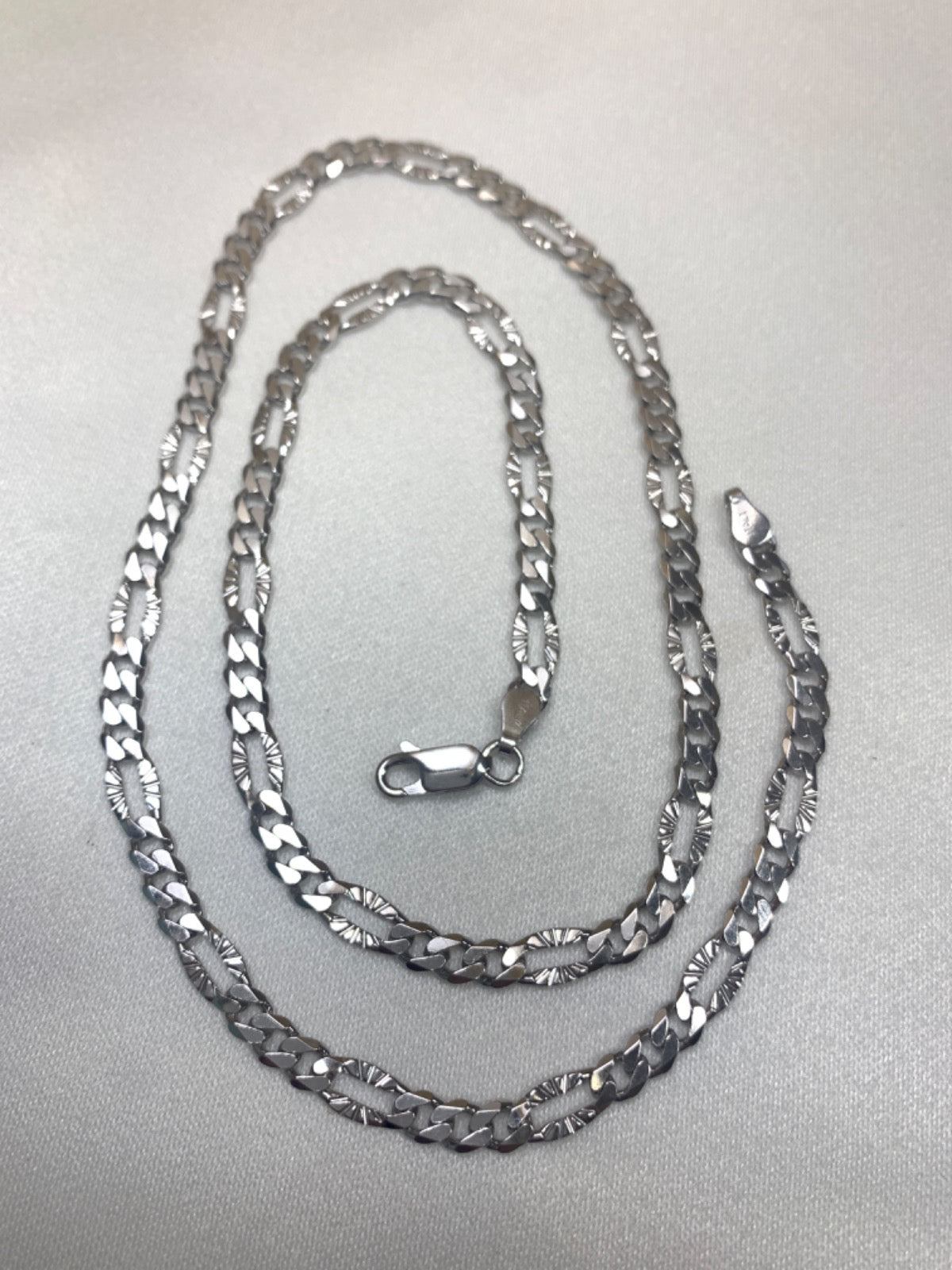 White Silver Chain