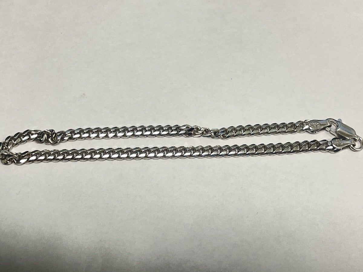 White Silver Bracelet