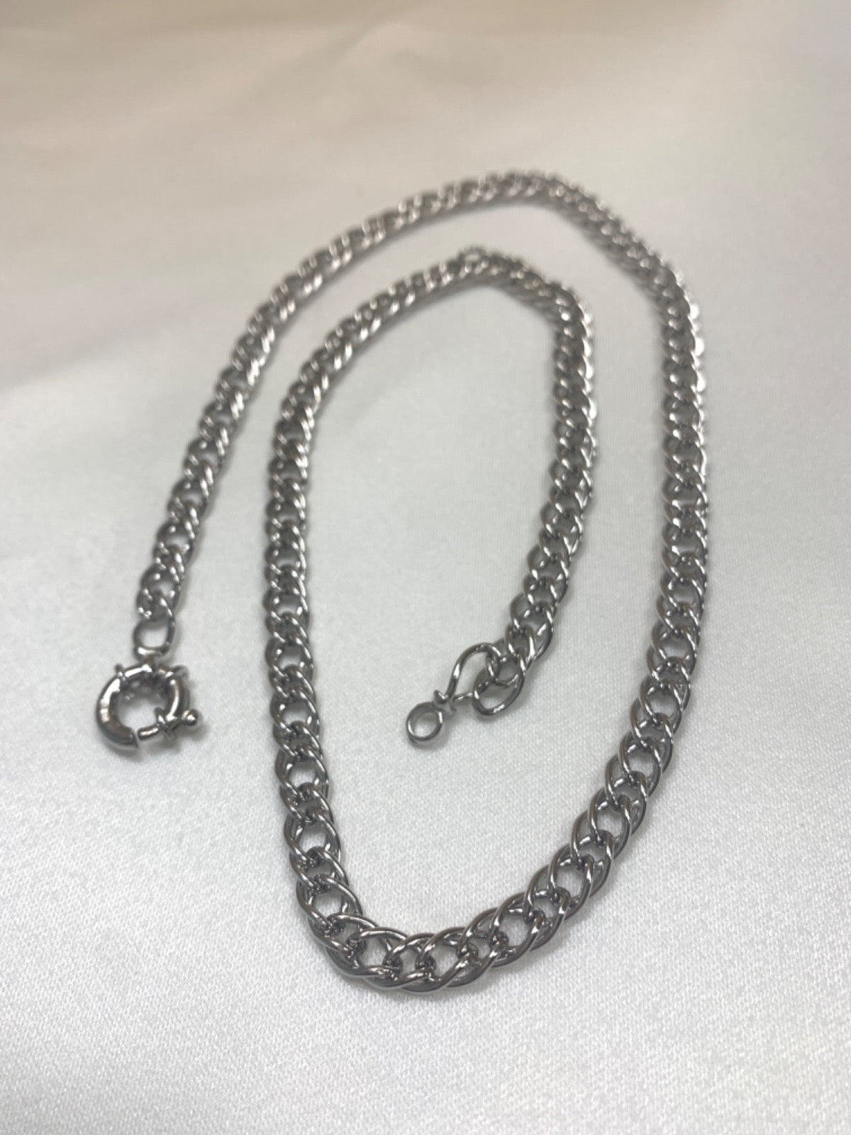 White Silver Chain