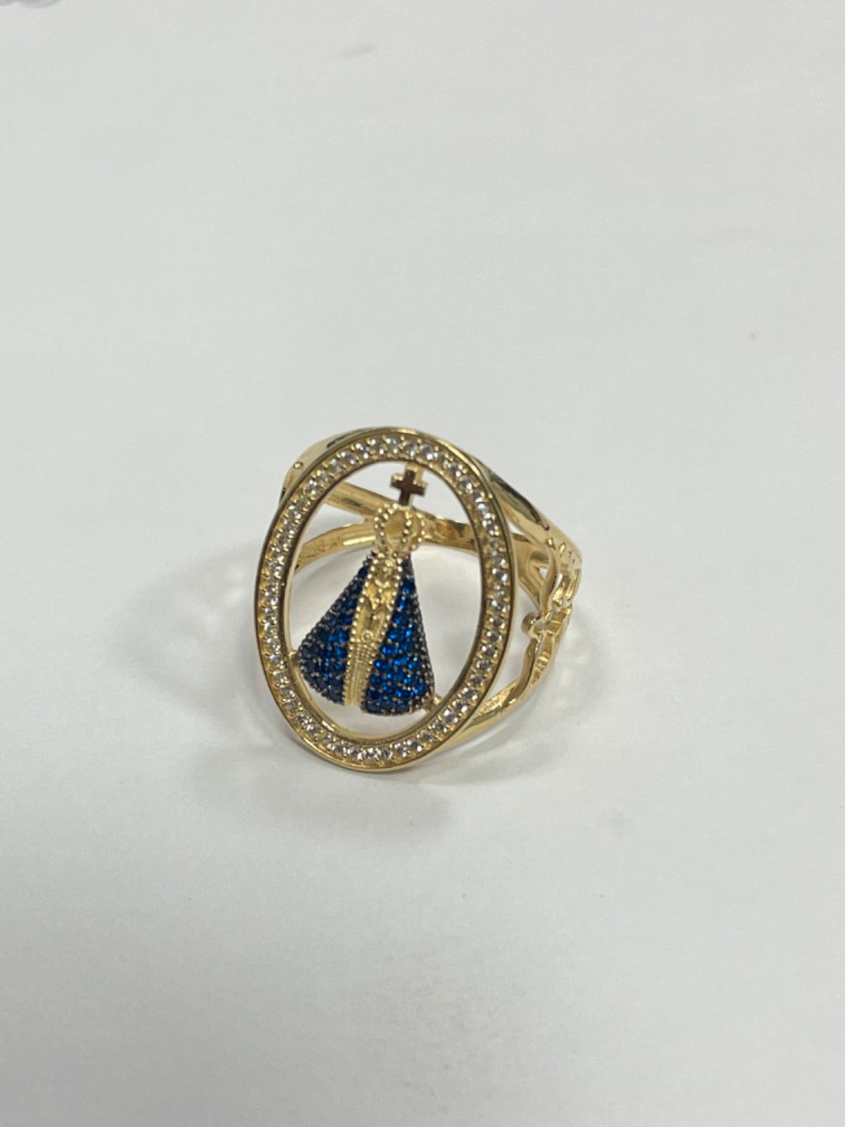 18K Yellow Gold Nossa Senhora Ring