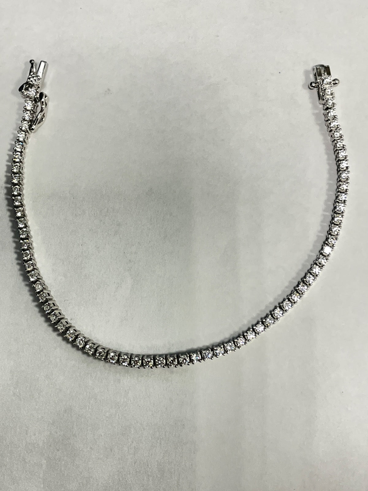 White Silver Bracelet