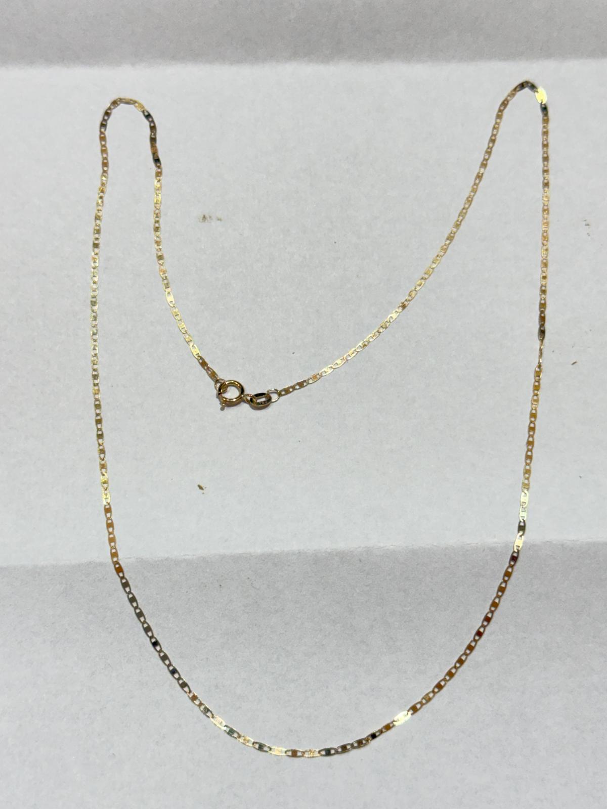 18K Yellow Gold Chain