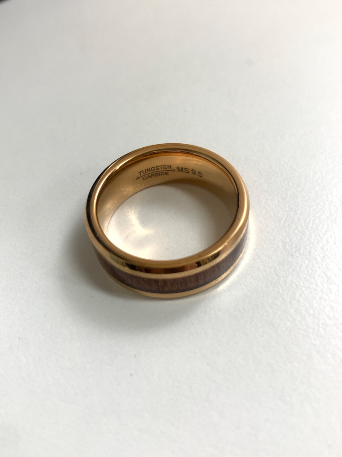 Yellow Tungsten Ring