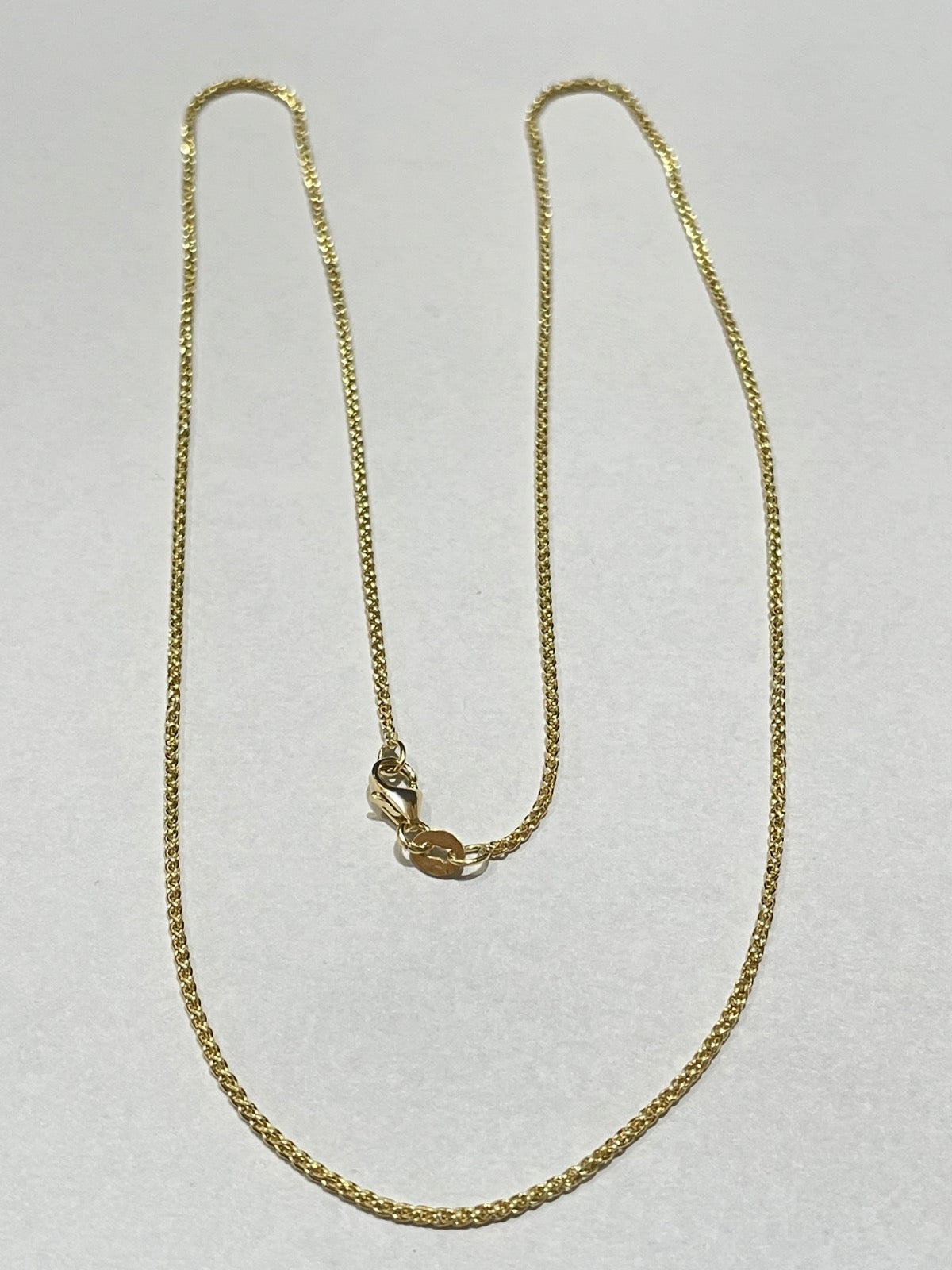 18K Yellow Gold Palm Chain