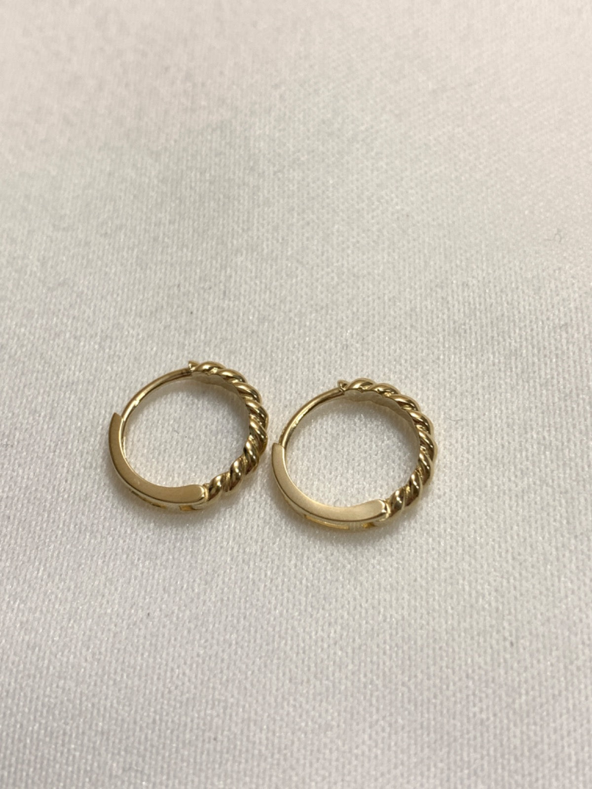 14K Yellow Gold Earring with CZ