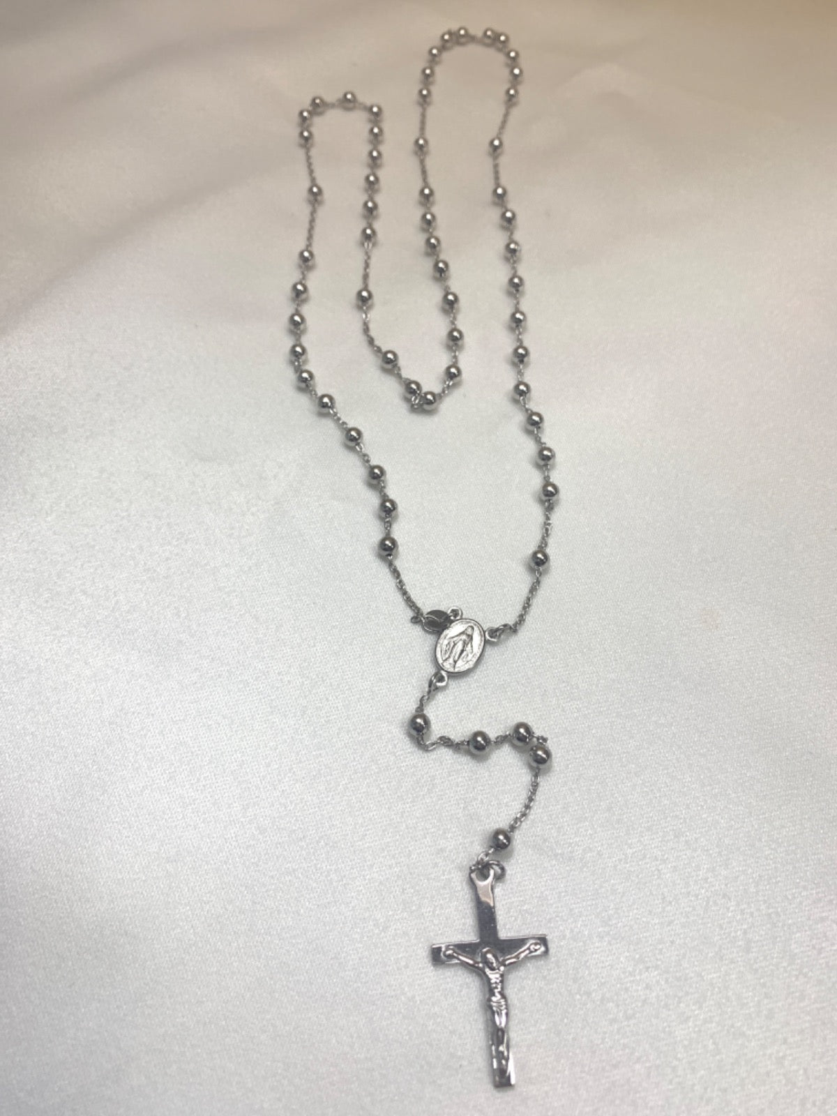 White Silver Chain