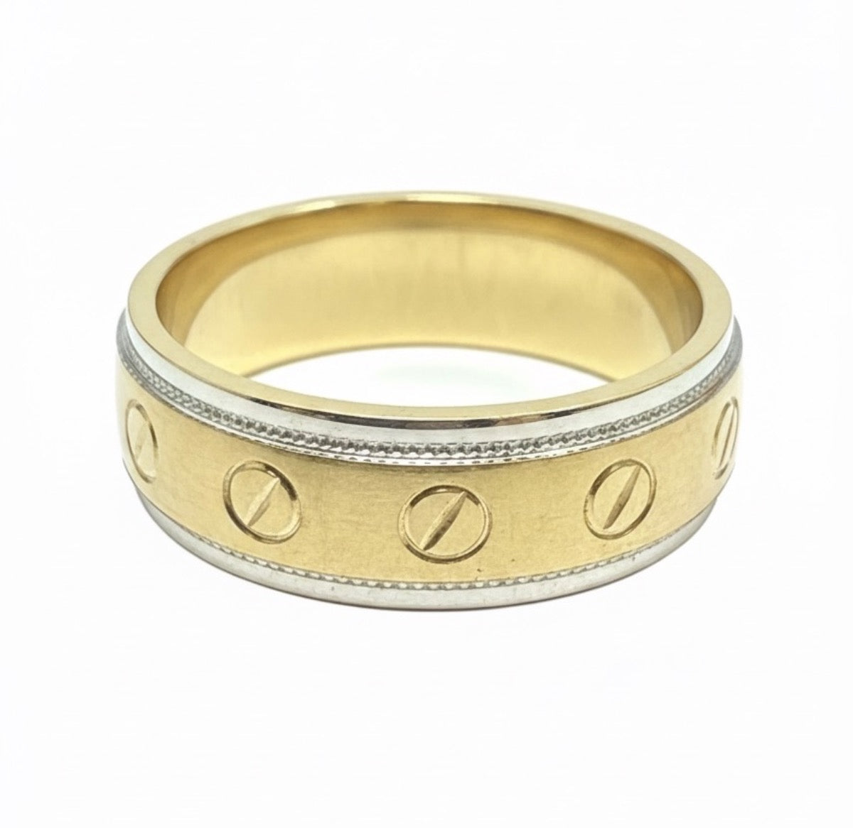 18K Yellow Gold Engagement Ring