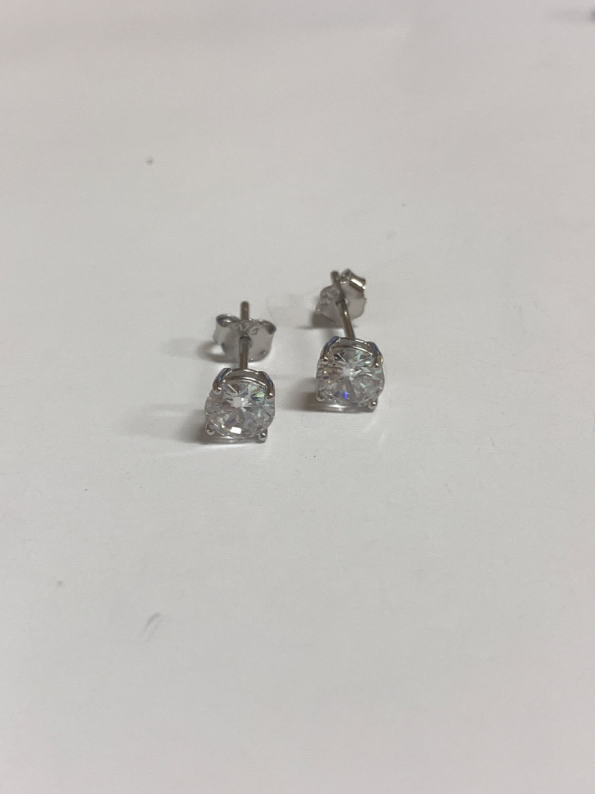 Silver Earring with CZ