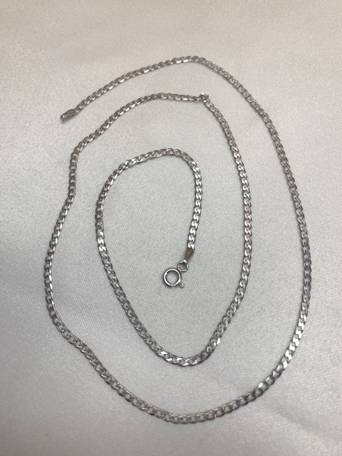 White Silver Chain