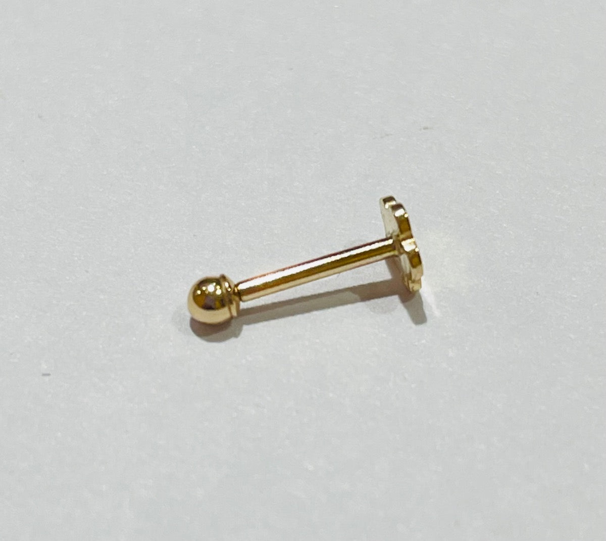 14K Yellow Gold Piercing