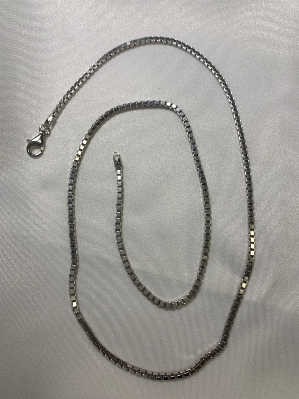 White Silver Chain