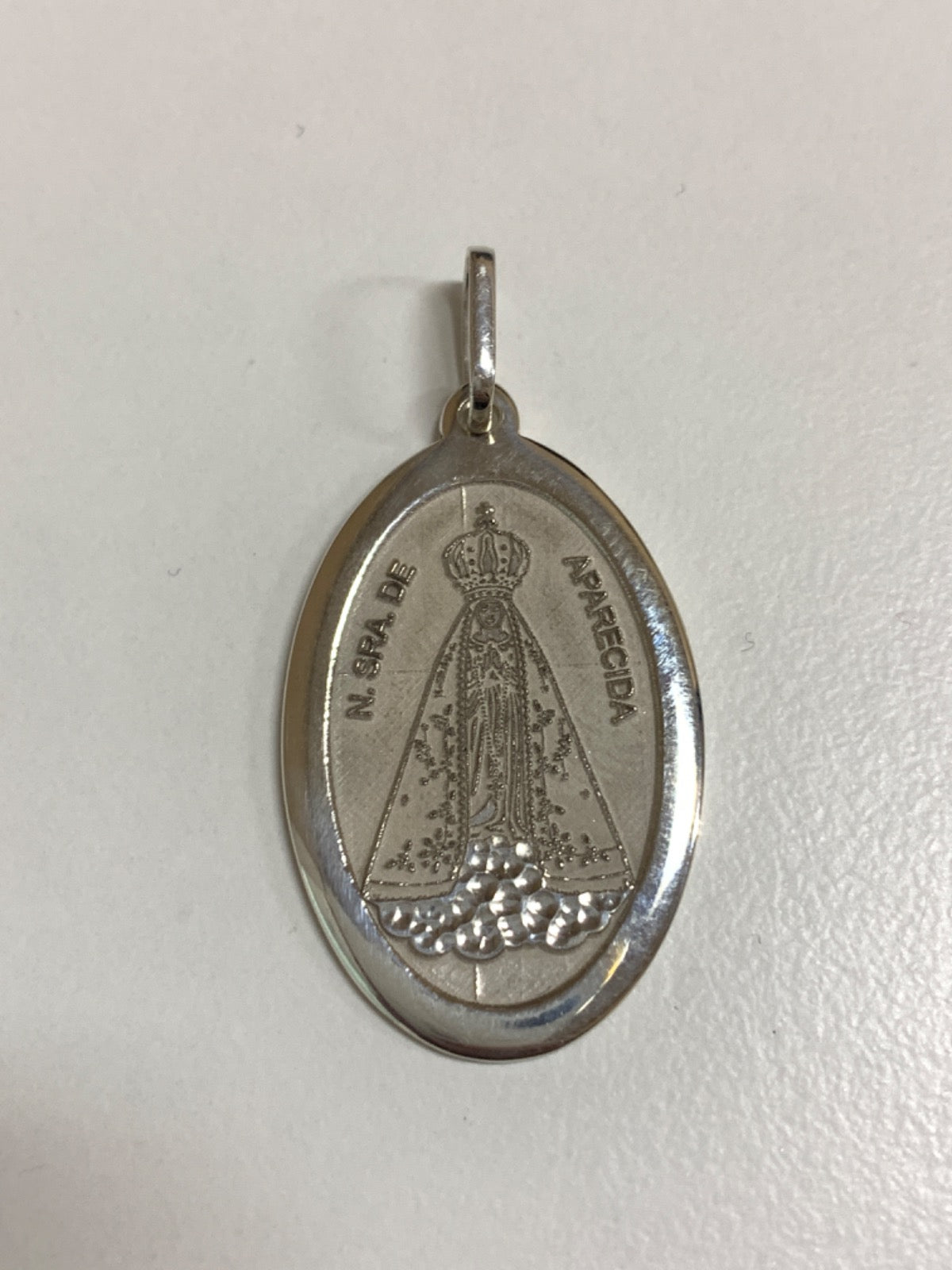 White Silver Pendant