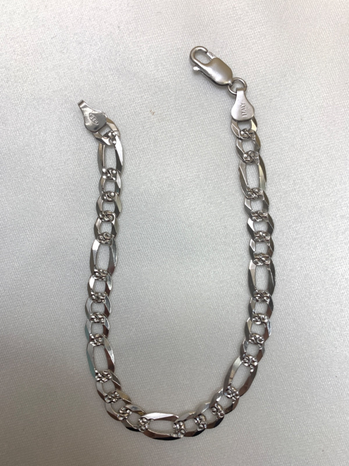 White Silver Bracelet