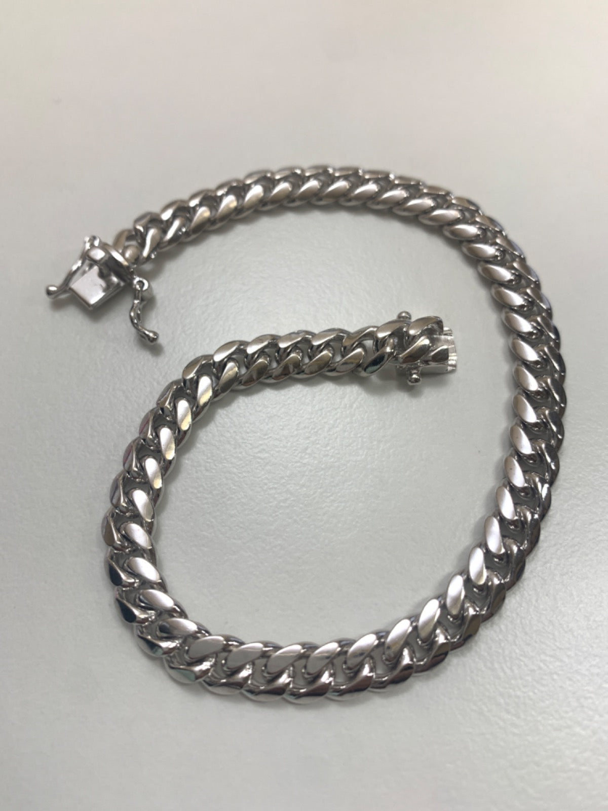White Silver Bracelet