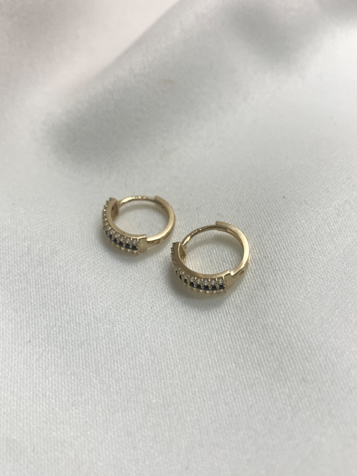 14K Yellow Gold Earring with CZ