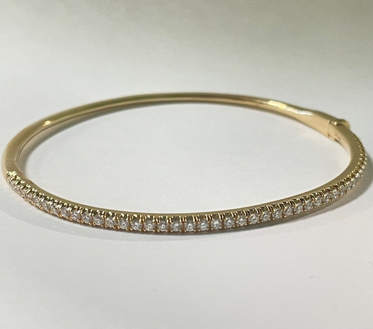 14K Yellow Gold Bracelet with Diamond
