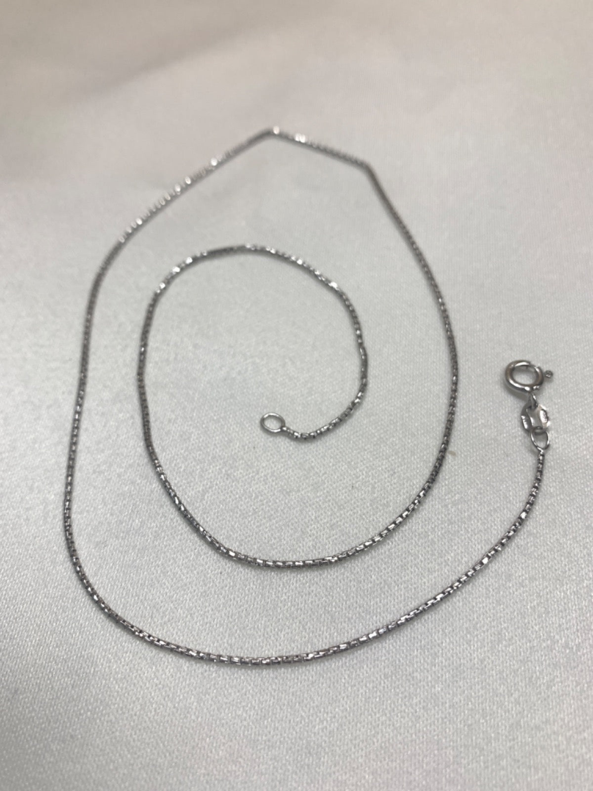 White Silver Chain