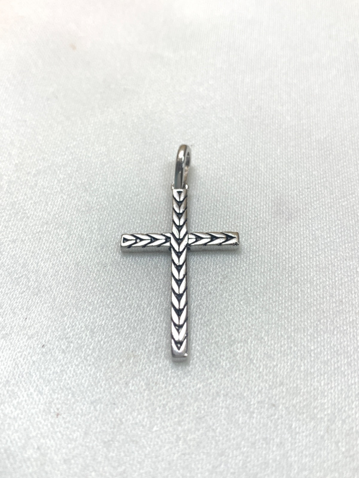 White Silver Pendant