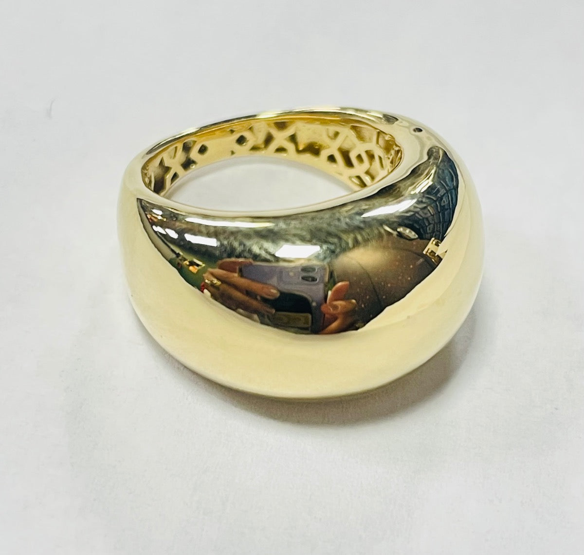 18K Yellow Gold Ring
