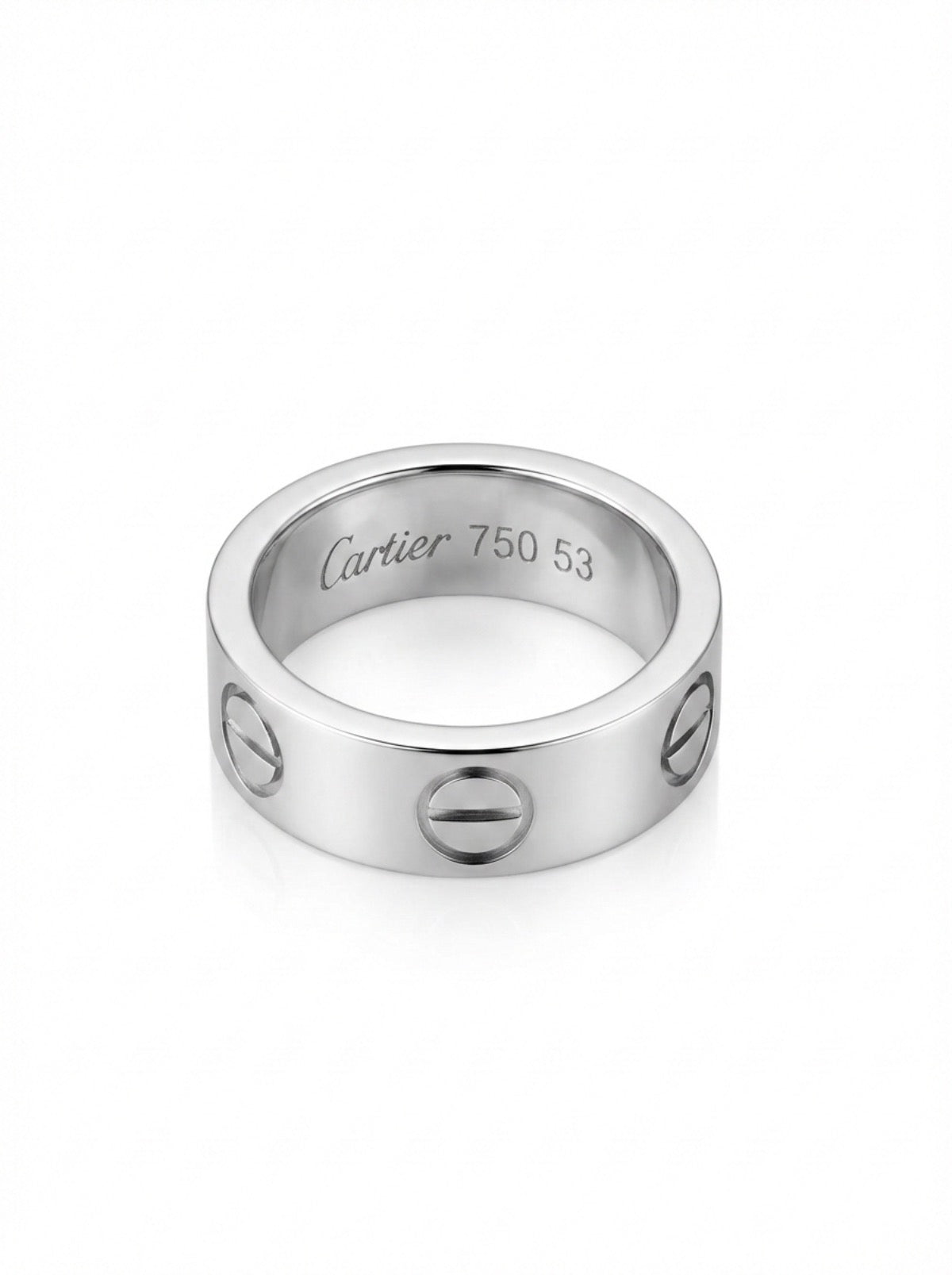 18K White Gold Ring