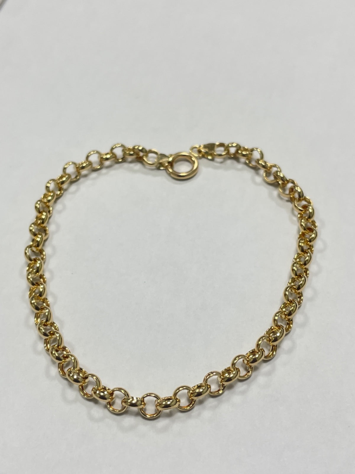 18K Yellow Gold Elo Português” Bracelet