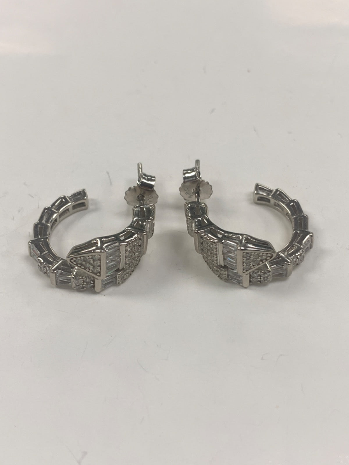 Silver Earring with CZ