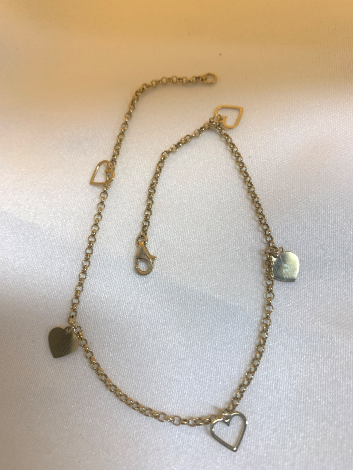 18K Yellow Gold Anklet