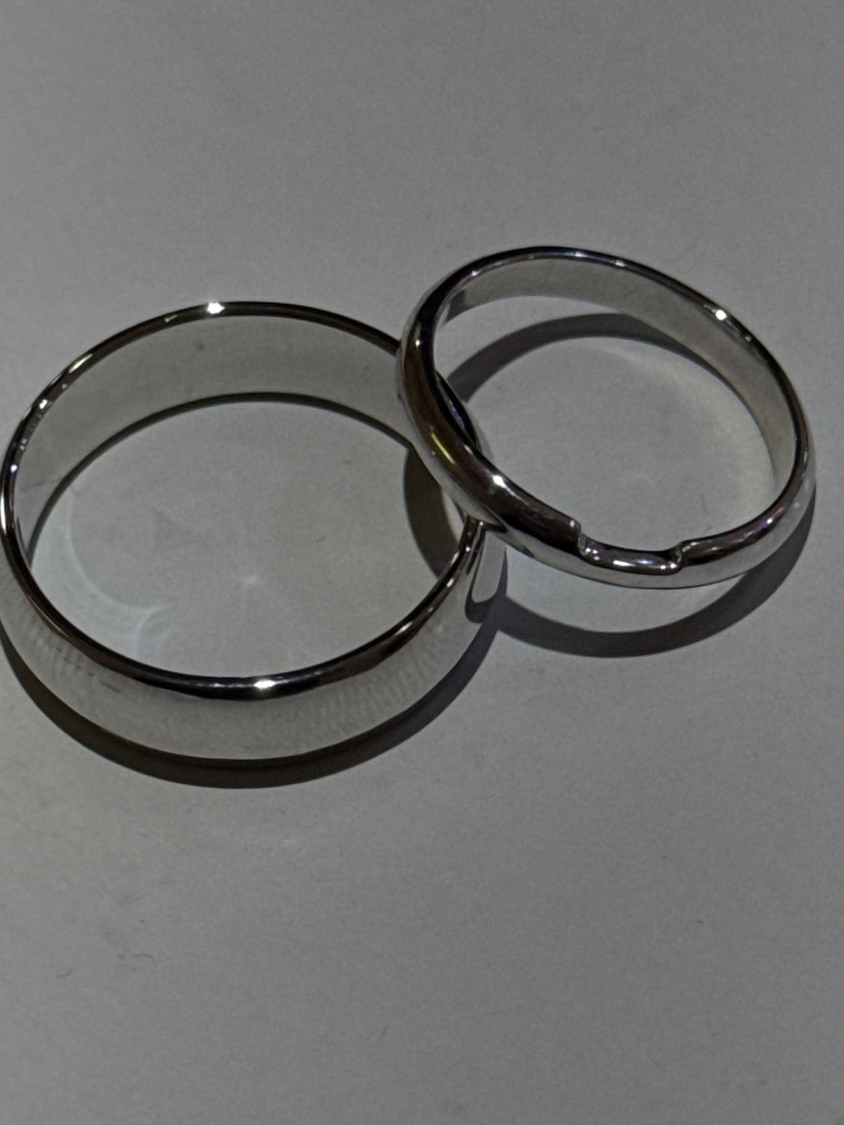 14K White Gold Customized Wedding Band