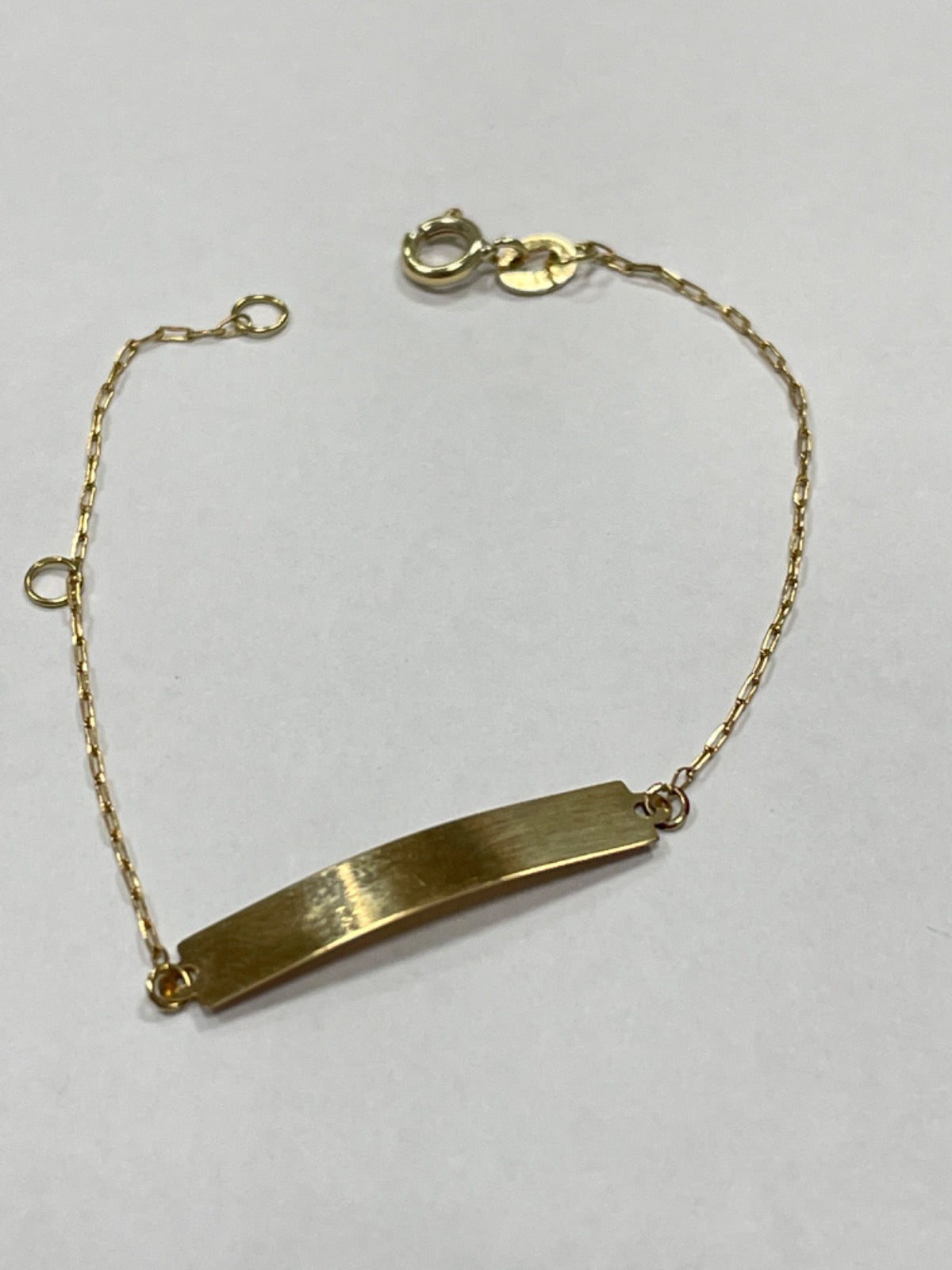 18K Yellow Gold Baby Bracelet