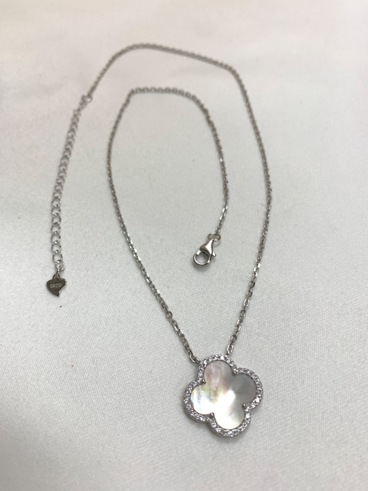 White Silver Chain