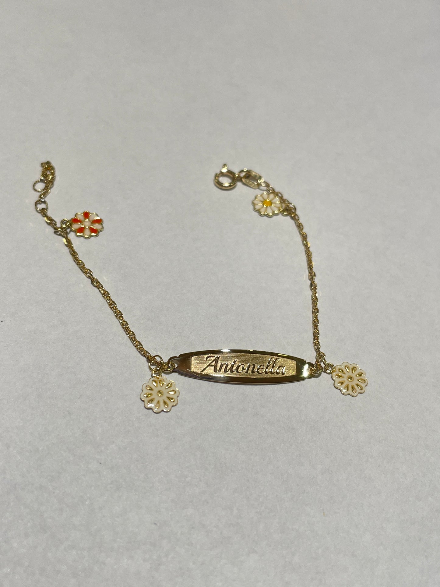 18K Yellow Gold Baby Bracelet