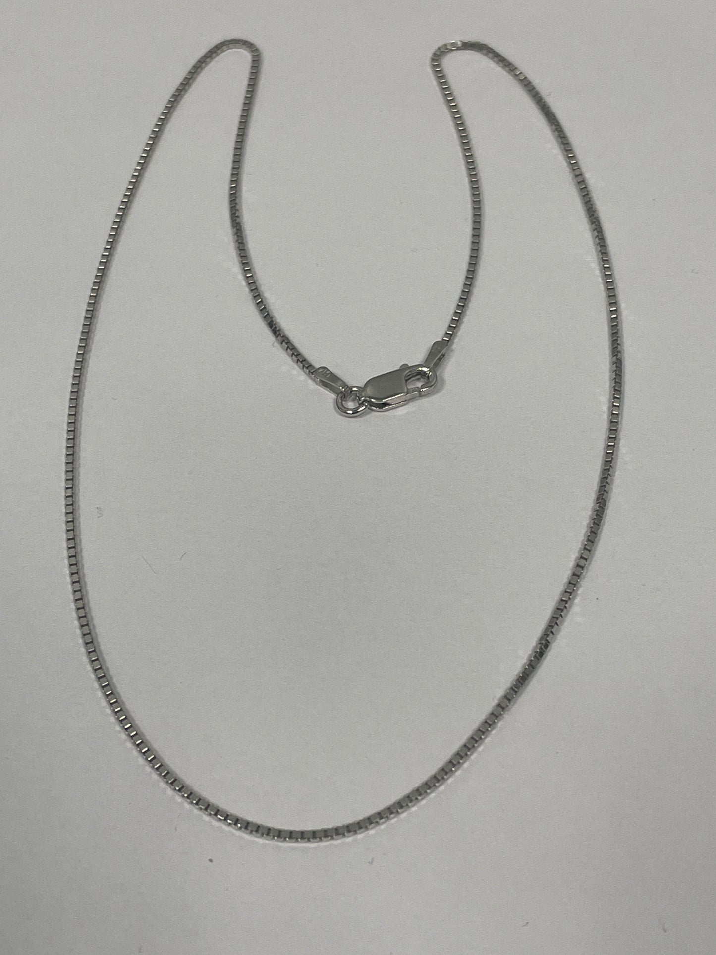 Silver Box Chain