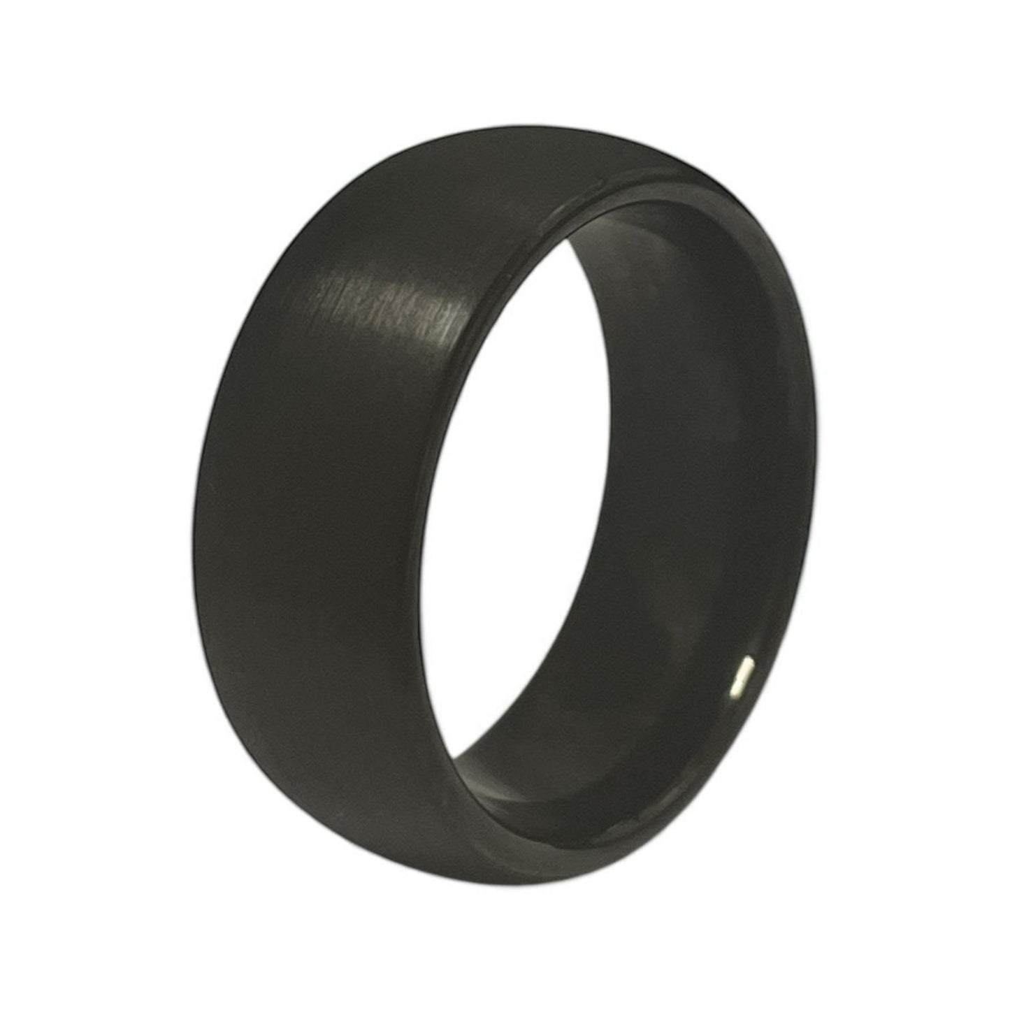 Black Tungsten  Wedding Band