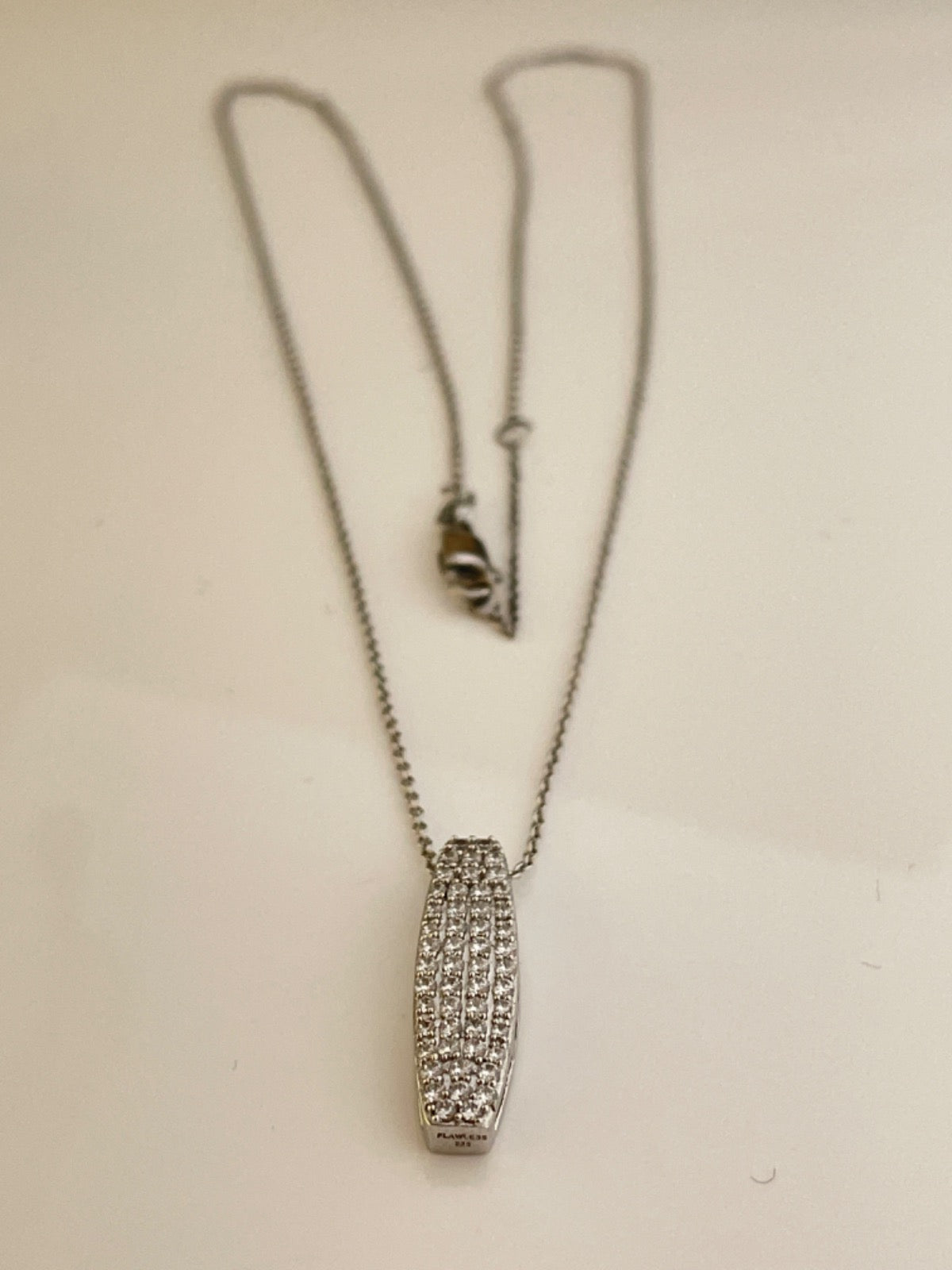 Silver Bridal Set with CZ