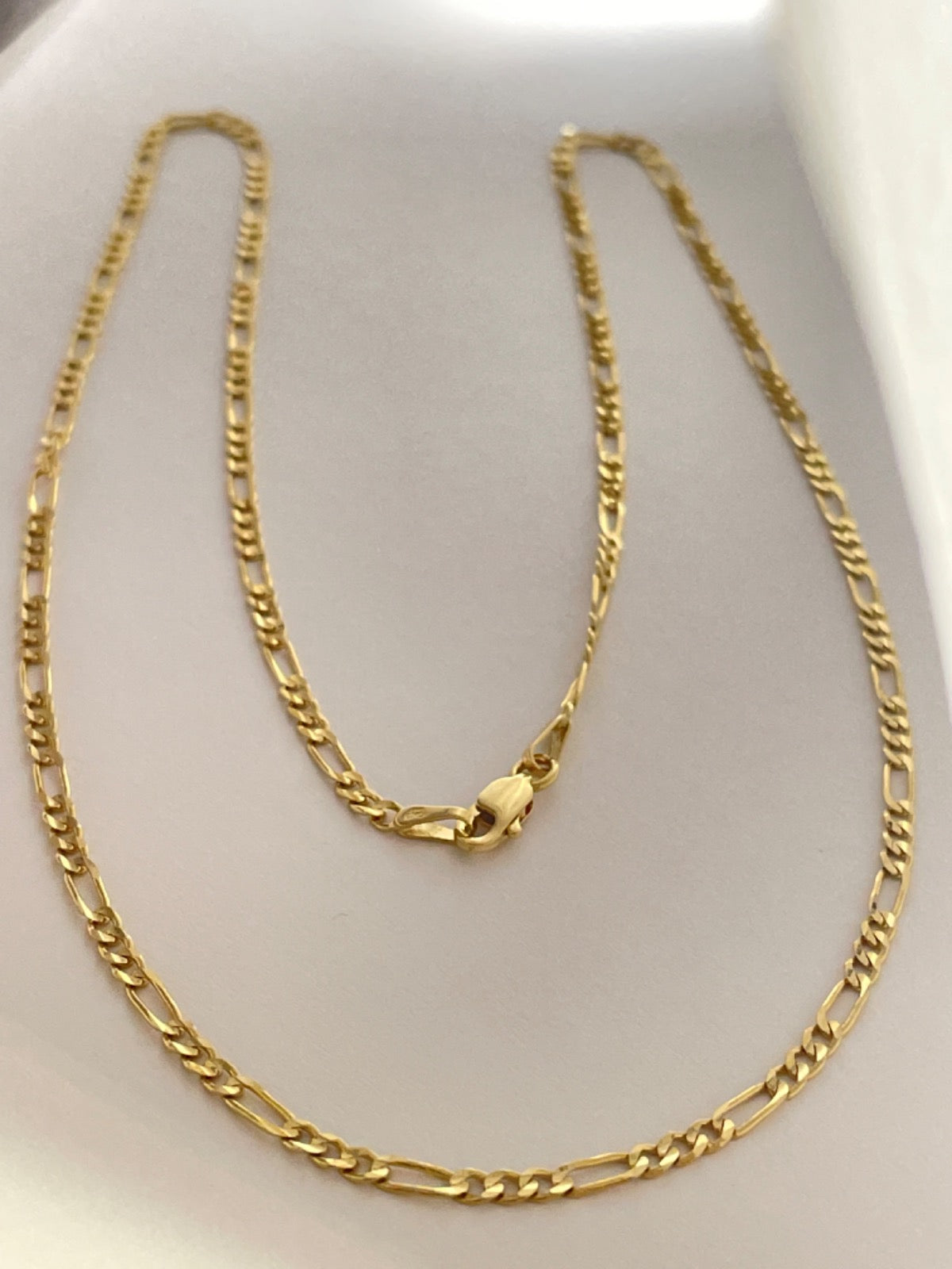 18K Yellow Gold Fígaro Chain