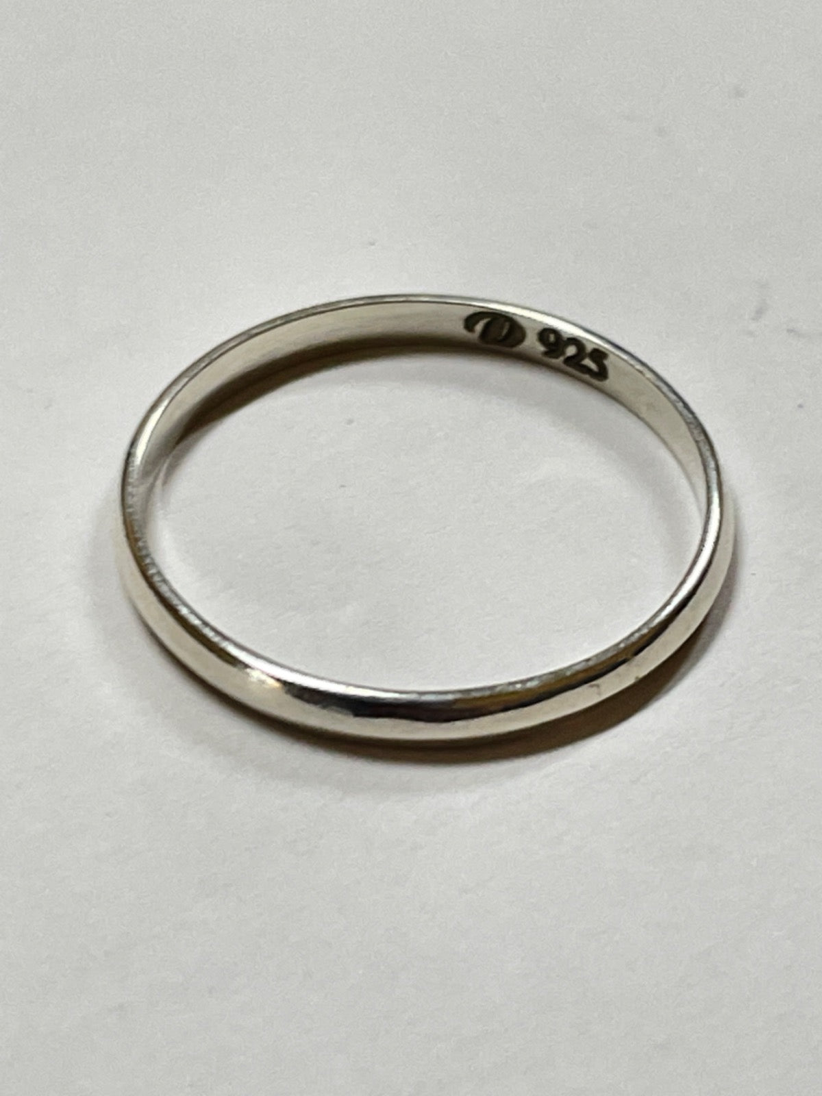 Silver Wedding Band